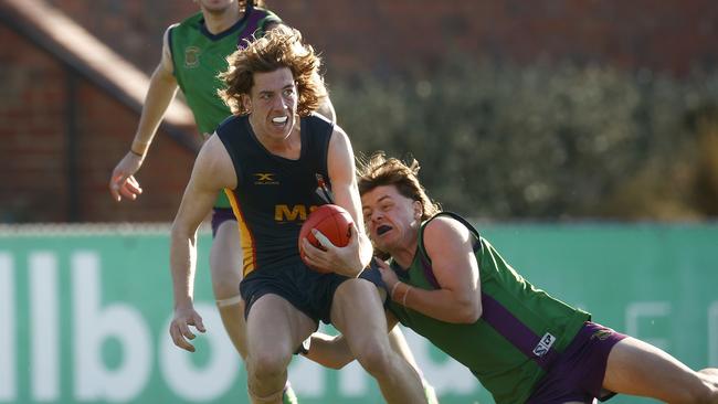 Jordan Croft playing for Maribyrnong College. Picture: Getty Images