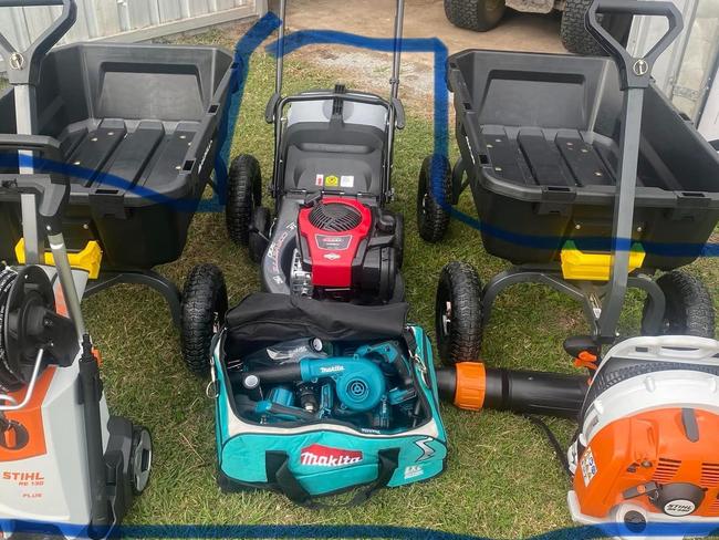 Proserpine Junior Cricket Association had thousands of dollars in equipment stolen from its clubrooms over the Christmas period. Picture: Proserpine Junior Cricket Association.