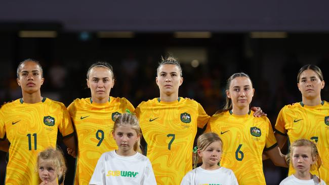 The Matildas will meet Mexico in April. Picture: James Worsfold/Getty Images