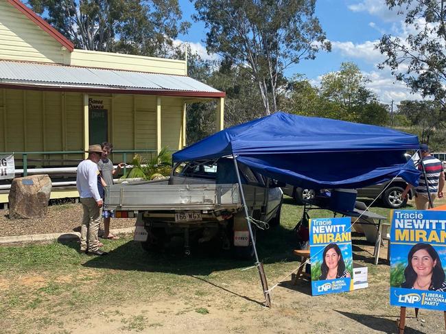 Vehicle ploughs into gazebo manned by CQ election volunteers