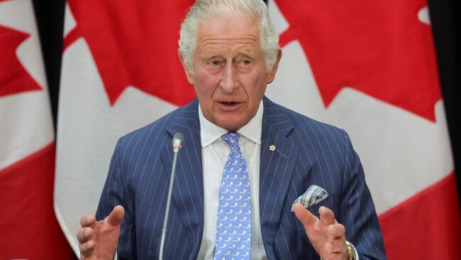 Prince Charles during a round-table discussion on day two of the Platinum Jubilee Royal Tour of Canada on May 18, 2022 in Ottawa. (Photo by Chris Jackson/Getty Images)