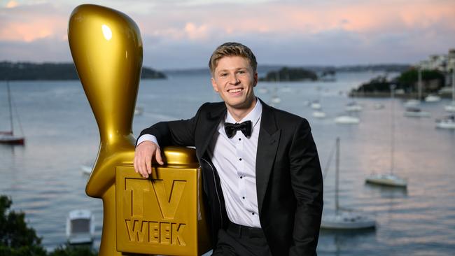 Robert Irwin attends the TV WEEK Logie Awards nominations announcement in Sydney. Picture: Getty Images