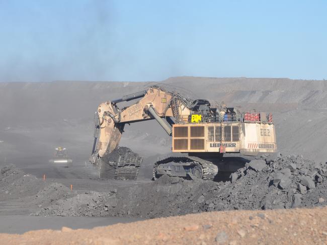 Australian mining giant Glencore is named in the Paradise Papers. Pictured is machinery at the Glencore Open Cut mine during the Open Day.