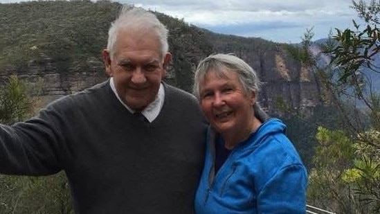 Ted Grantham (left) was found dead after a fire ripped through a home on Irrara St in Croydon just before 4am on Wednesday. Picture: Facebook