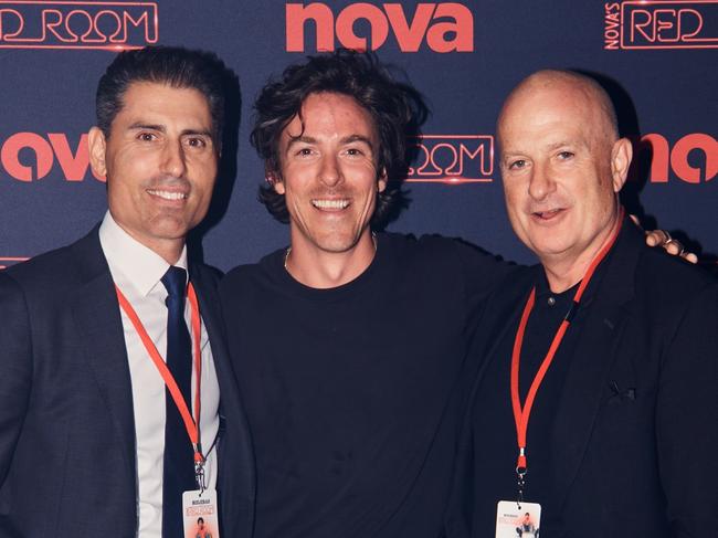 Nova's Peter Colosimo, Tim Blackwell and Peter Charlton.