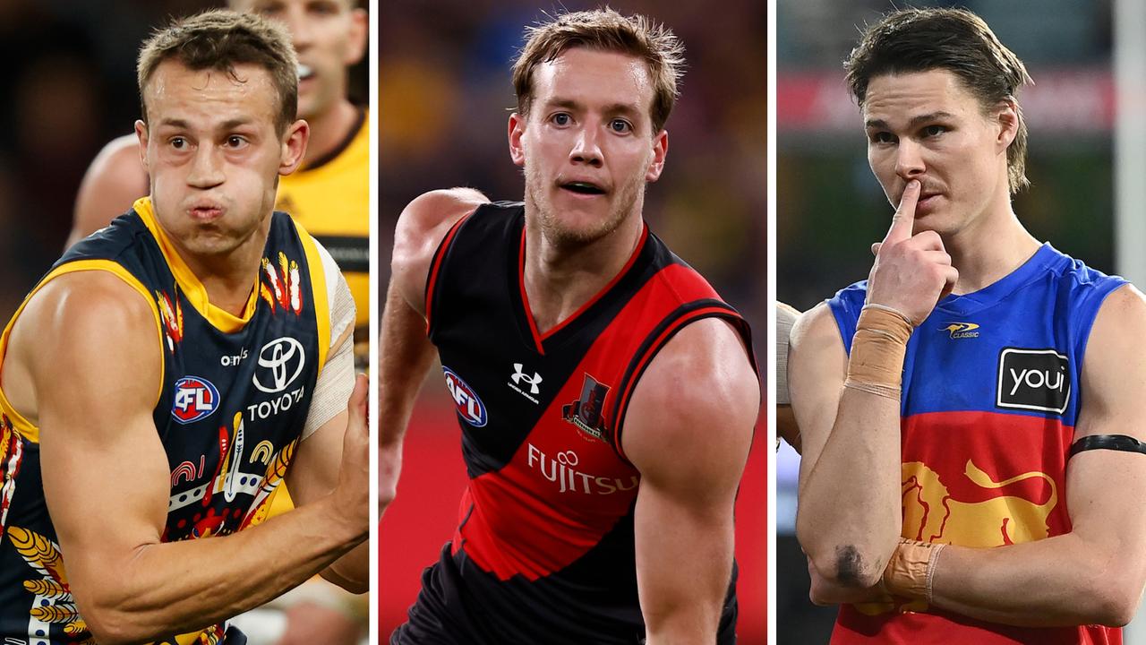 2023 AFL free agents include Tom Doedee, Darcy Parish and Eric Hipwood.