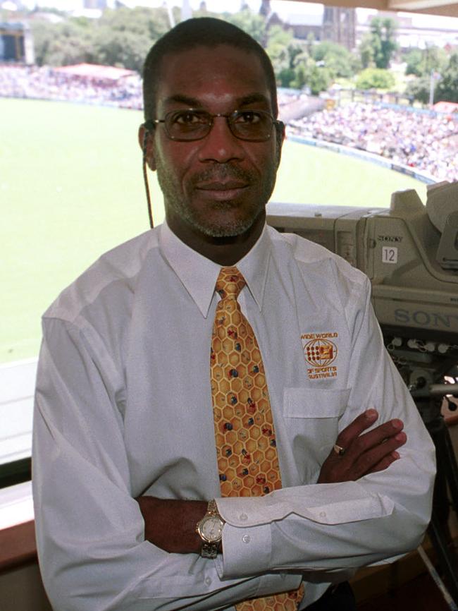 Michael Holding at Adelaide Oval.