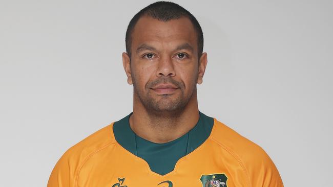 EDINBURGH, SCOTLAND - NOVEMBER 04: Kurtley Beale of Australia poses during a Wallabies photo shoot at The Raddison Blu Hotel on November 04, 2021 in Edinburgh, Scotland. (Photo by Ian MacNicol/Getty Images)