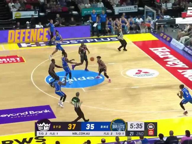 Sydney Kings vs. Brisbane Bullets – Game Highlights – Round 12, NBL25