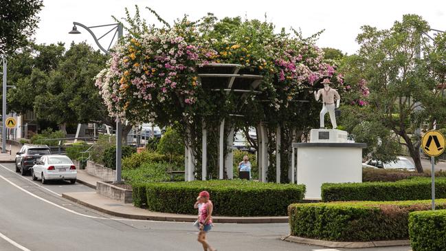 Mount Morgan's Morgan Street Revitalisation project. Picture: Cam Murchison