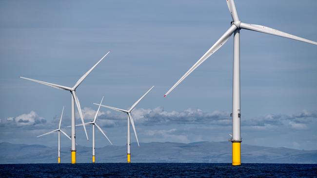 Orsted’s offshore wind farm at Walney, UK. The world’s biggest offshore wind power developer will submit plans to the government ahead major projects in the Gippsland Basin.