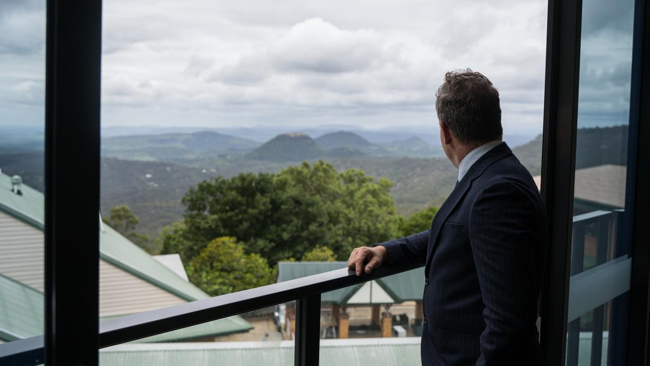 Toowoomba Anglican School head of school Simon Lees said one of the things he will miss the most is the view from his office and the picturesque campus of the school. Picture: Christine Schindler