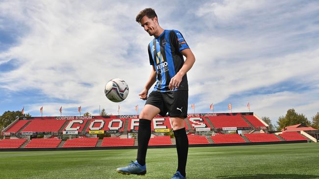 Adelaide Comets skipper Allan Welsh is ready for the 2021 NPL SA season. Picture: Keryn Stevens