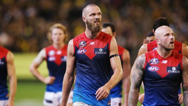 The pain of a 1-5 start to 2019 is being felt by players and supporters, Max Gawn says. Picture: Getty Images