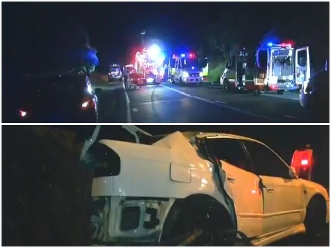 Three people have been killed in a tragic crash on the Gold Coast. Picture: The Today Show.