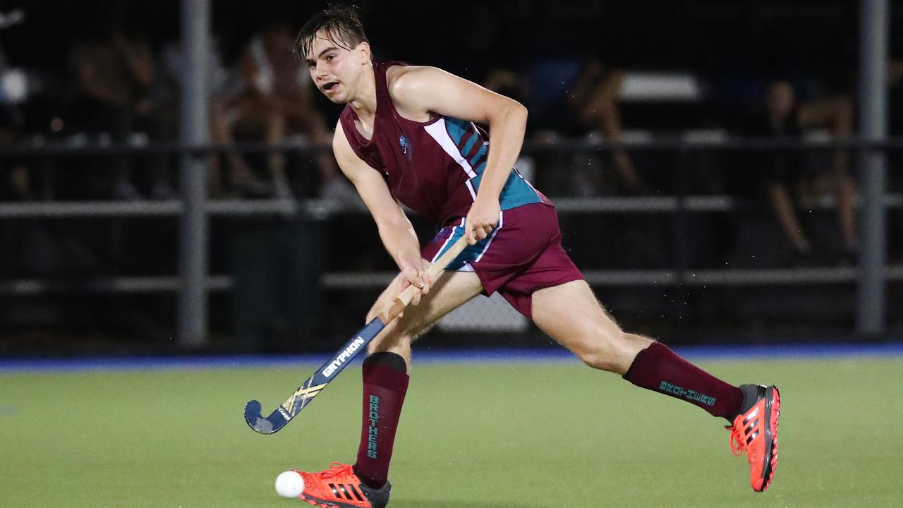 Brothers’ Brayden Naess was a key playmaker in the Cairns Hockey Association U18 Men's Grand Final between Brothers and Saints. PICTURE: BRENDAN RADKE