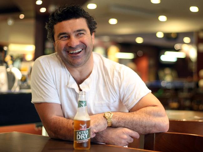 Balmain Tigers legend Benny Elias at the Balmain Leagues Club before it closed. 