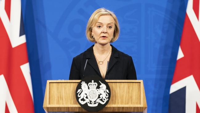 Liz Truss is the UK’s fourth prime minister in the past six years – and the prospects for the British economy look grim. Picture: Sean Smith/Getty Images