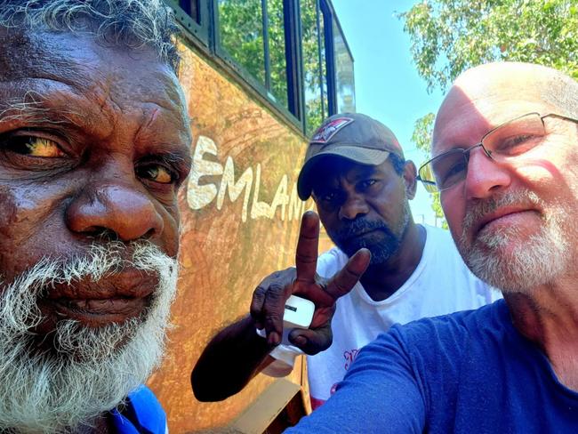 Michael Narlburlburl Shaun Narmarnyill and Tim Neilson of Top End Day Tours.