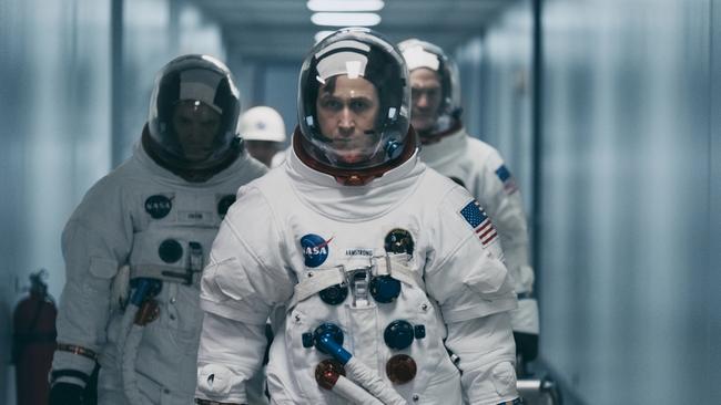 Ryan Gosling in a scene from First Man. Picture: Daniel McFadden/Universal Pictures