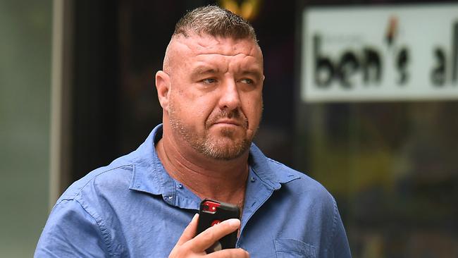 Greg Pearce outside of a Brisbane court in 2019.