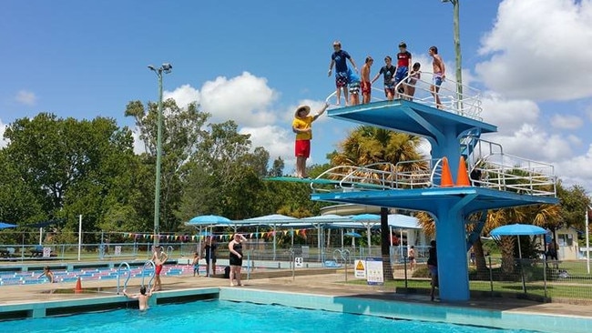 The diving pool will be demolished as a part of the proposed redevelopment.