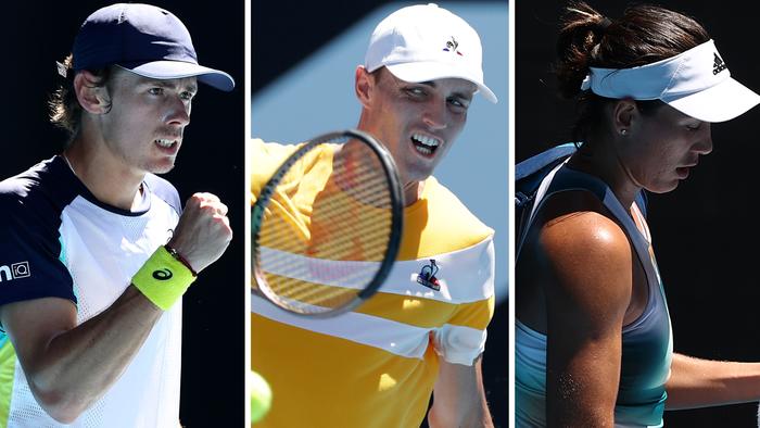 Catch up on day four's Australian Open news.
