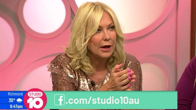 Kerri-Anne Kennerley takes on Yumi Stynes over Invasion Day protests. Picture: Studio 10