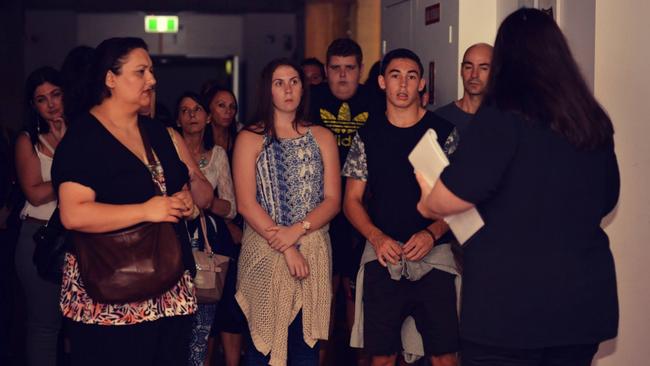 A recent group at Casula Powerhouse with tour guide Peta Banks.