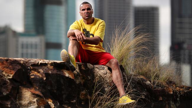 Anthony Mundine says he will end Jeff Horn’s career. Picture: Peter Wallis