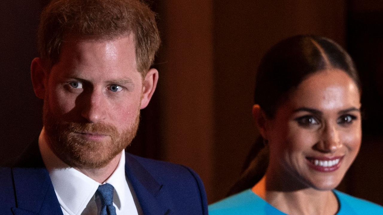 Human remains believed to date back more than 10,000 years were found yards away from Prince Harry and Meghan Markle’s California mansion. Picture: AFP