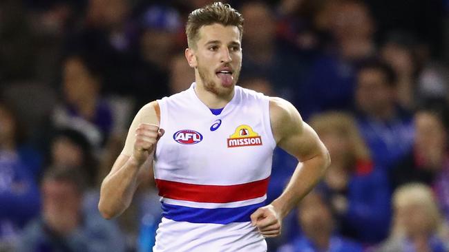 Marcus Bontempelli has signed a new deal with the Bulldogs. Picture: Getty Images