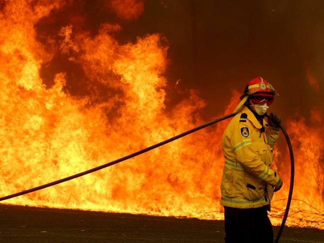 Thunderstorms forecast for this week will likely ignite new fires. Picture Nathan Edwards.