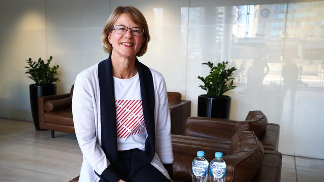 Coca-Cola Amatil CEO Alison Watkins is upbeat about the company. Picture: Renee Nowytarger.