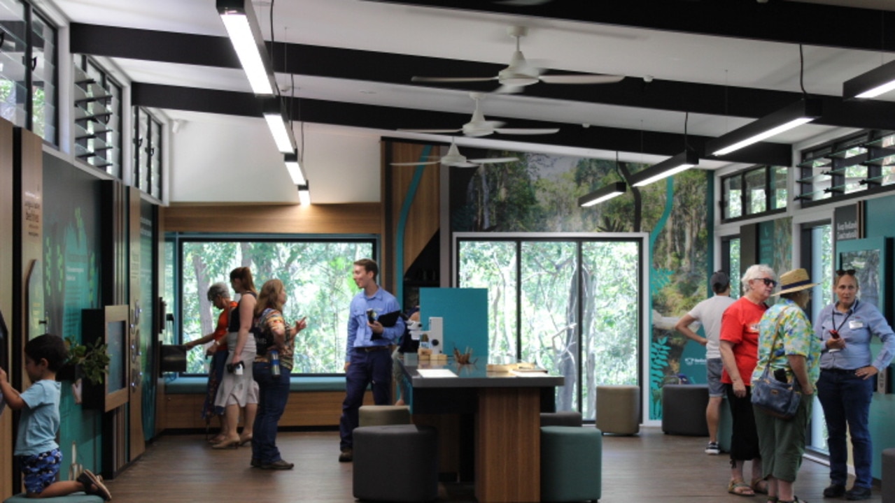 Inside part of the expanded Redlands IndigiScapes centre at Capalaba. PICTURE: Kara Sonter