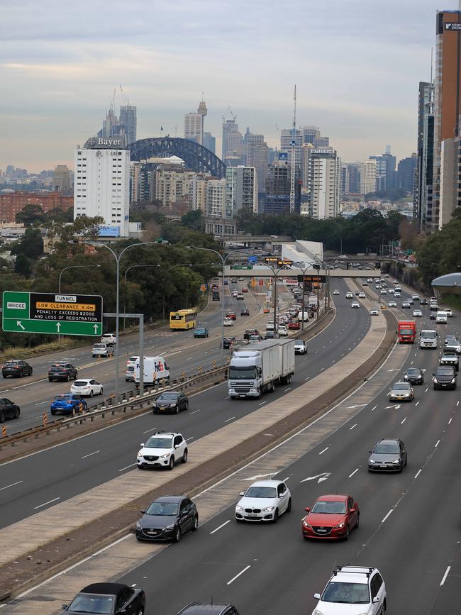 The development will overlook the Warringah Freeway.