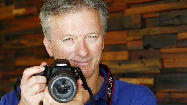 Former Australian cricket captain Steve Waugh is also a keen photographer. Picture: John Appleyard