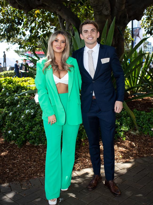 Socials from TAB Everest Day: Lucy Flannery and Louis Keane. Picture: Julian Andrews