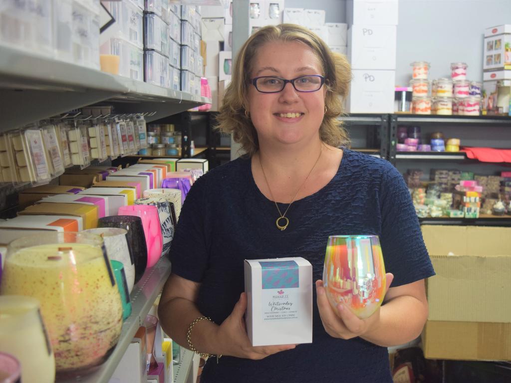 Owner of Manarlee Sarah Watson said the Christmas period was always an important time of the year for small business owners. Picture: Laura Thomas