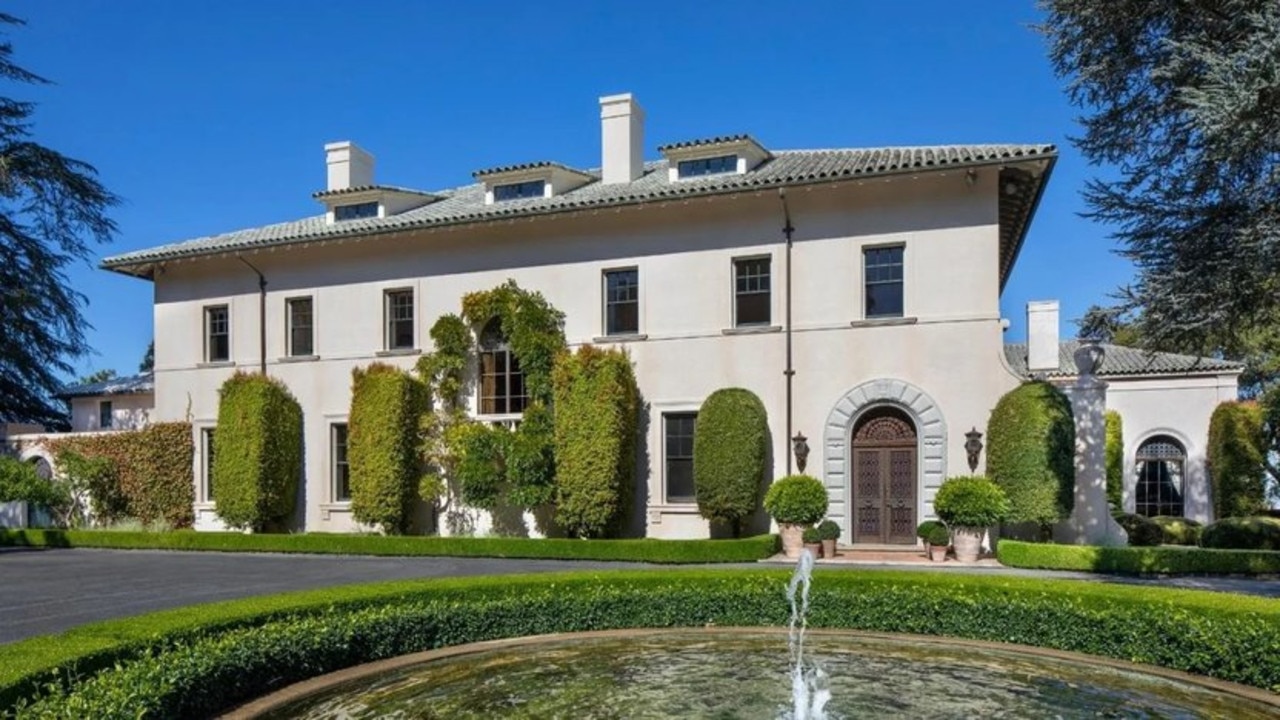 Elon Musk sold this Hillsborough, California, mansion for $US30 million in 2021. Picture: Realtor