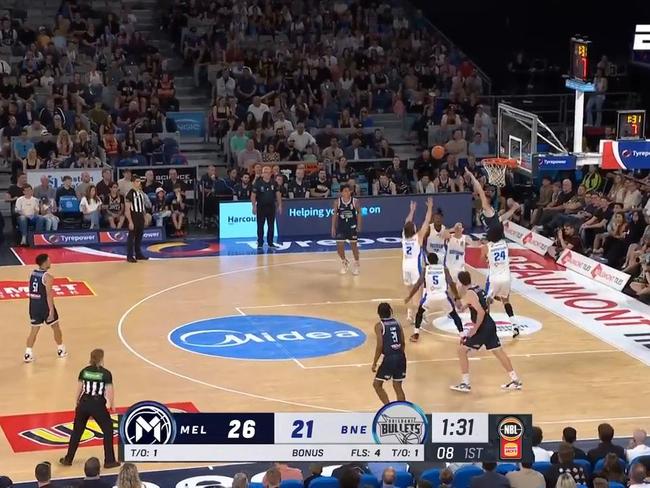 Melbourne United vs. Brisbane Bullets - Game Highlights - Round 11, NBL25