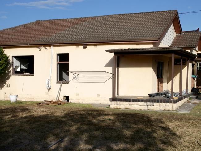 The Bexley home where police allege the getaway car used in Hawi’s murder was housed.