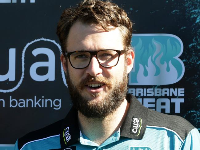 Brisbane Heat Daniel Vettori at the Brisbane Heat launch, Allen Border Field, Albion. Photographer: Liam Liam.