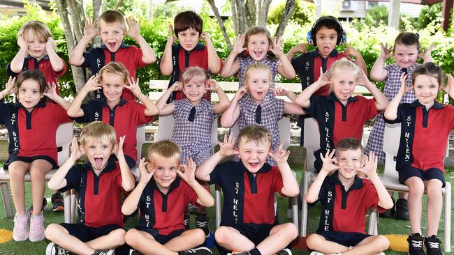 My First Year: St Helen State School Prep Dolphins. Picture: Patrick Woods.