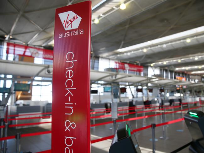 SYDNEY, AUSTRALIA - NewsWire Photos AUGUST 30, 2021: Virgin Australia announced today that they will mandate COVID-19 vaccinations for all staff, including office workers. Picture: NCA NewsWire / Nikki Short