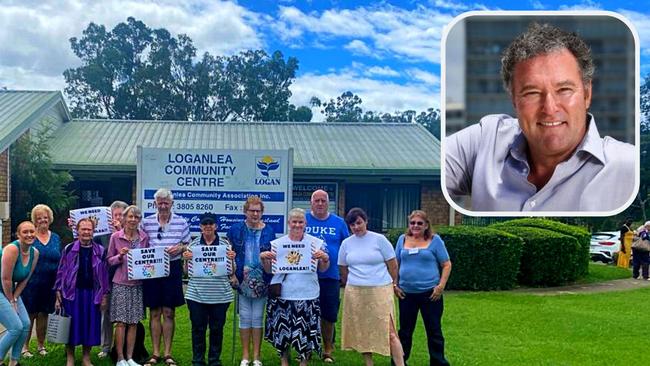 There are six state-funded government centres near Loganlea Community Centre which has failed to get state government funding over the past year. Shadow Communities Minister John-Paul Langbroek (inset) said it was deliberately excluding the centre.