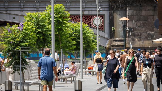 Southbank residents are calling for more trees. Picture: Mark Stewart