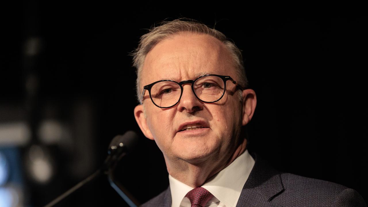 Prime Minister Anthony Albanese says the government will be ‘very conscious’ of the cost of living pressures ahead of the upcoming budget. Picture: NCA NewsWire / David Geraghty