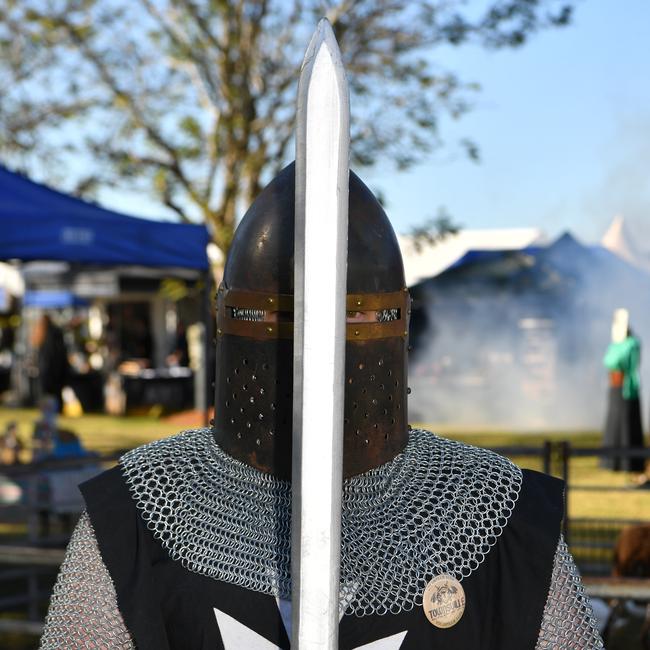Townsville Medieval and Fantasy Festival 2024 at Cluden. Geoff Burrell. Picture: Evan Morgan