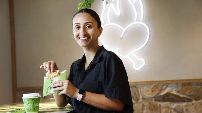 El Jannah’s new breakfast menu is part of an Australia-wide expansion that will see one El Jannah open roughly every two weeks. Picture: Richard Dobson